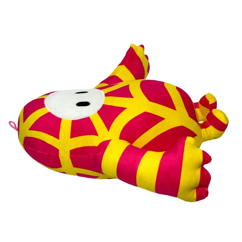 Official Fall Guys Spiderwebs 12” Plush Pink Yellow Mediatonic Licensed Game‎